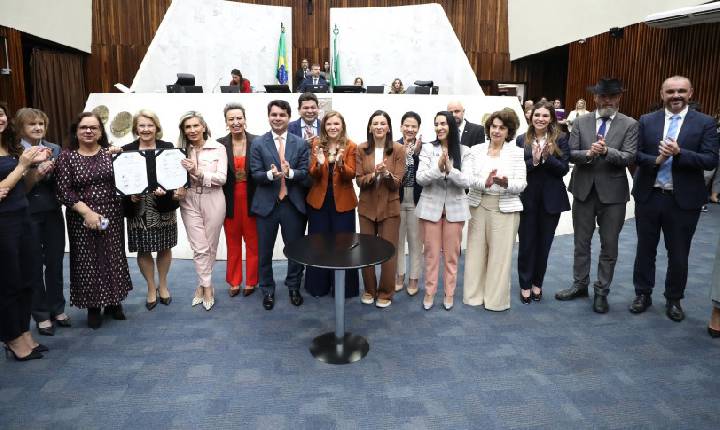 Assembleia Legislativa do Paraná firma compromisso para obter selo nacional de combate à violência contra as mulheres