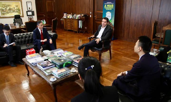 Presidente da Assembleia Legislativa recebe cônsul-geral da China em São Paulo
