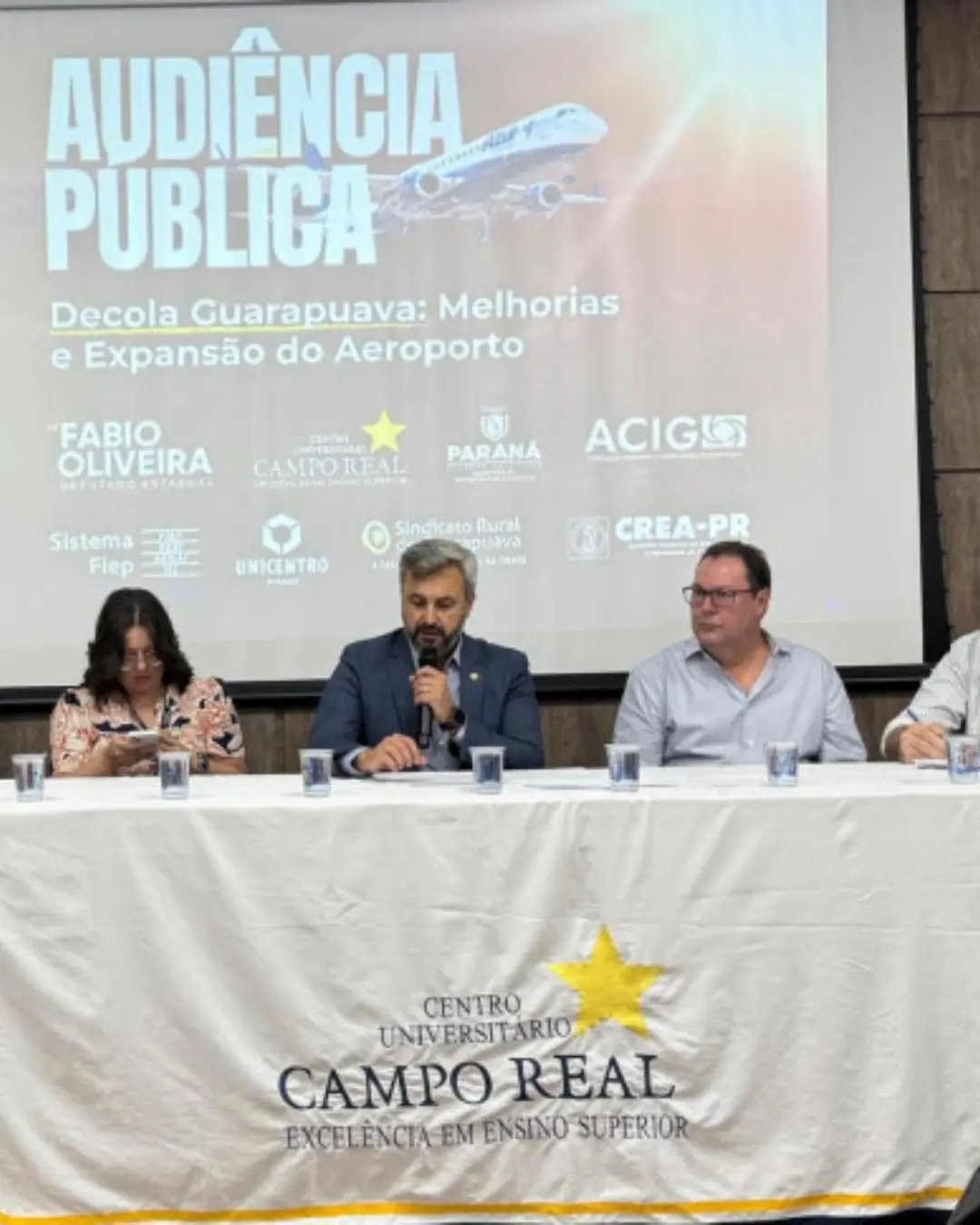 Audiência pública discute ampliação do Aeroporto de Guarapuava como motor para o desenvolvimento regional