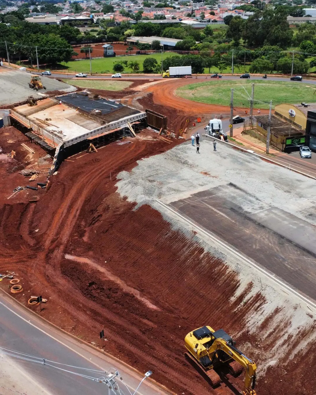 Obras no Viaduto da PUC em Londrina alcançam 79,9% de execução; entrega prevista para março