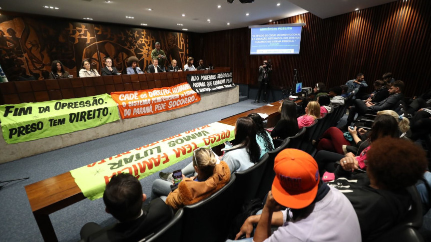 Assembleia promove audiência pública sobre direitos no sistema prisional e condições de custódia no estado