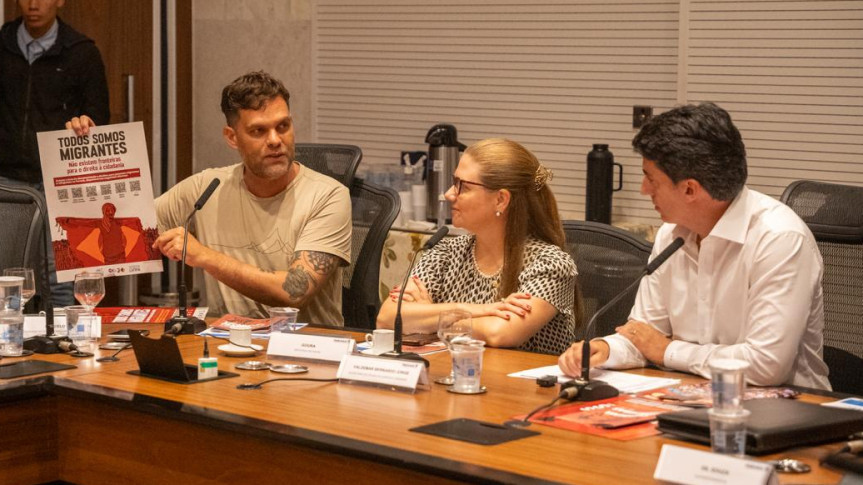Deputado Goura (PDT) defende manutenção e aperfeiçoamento de políticas públicas que garantam a integração da população de migrantes no Paraná