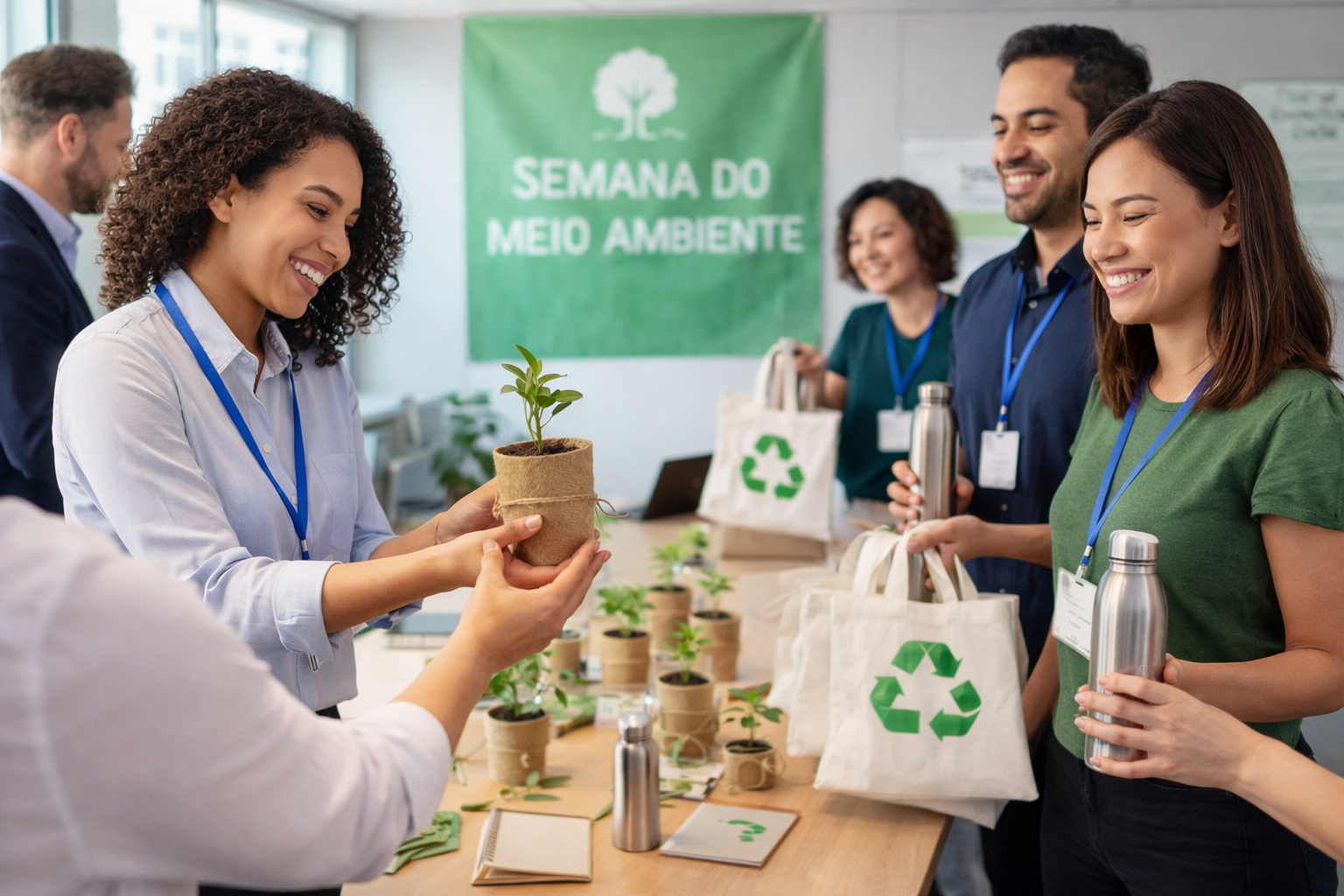 Brindes sustentáveis integram ações corporativas