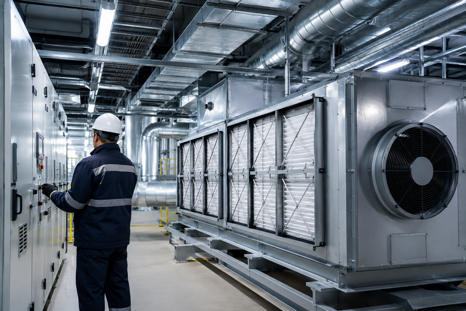 Filtragem de ar melhora eficiência energética nas empresas