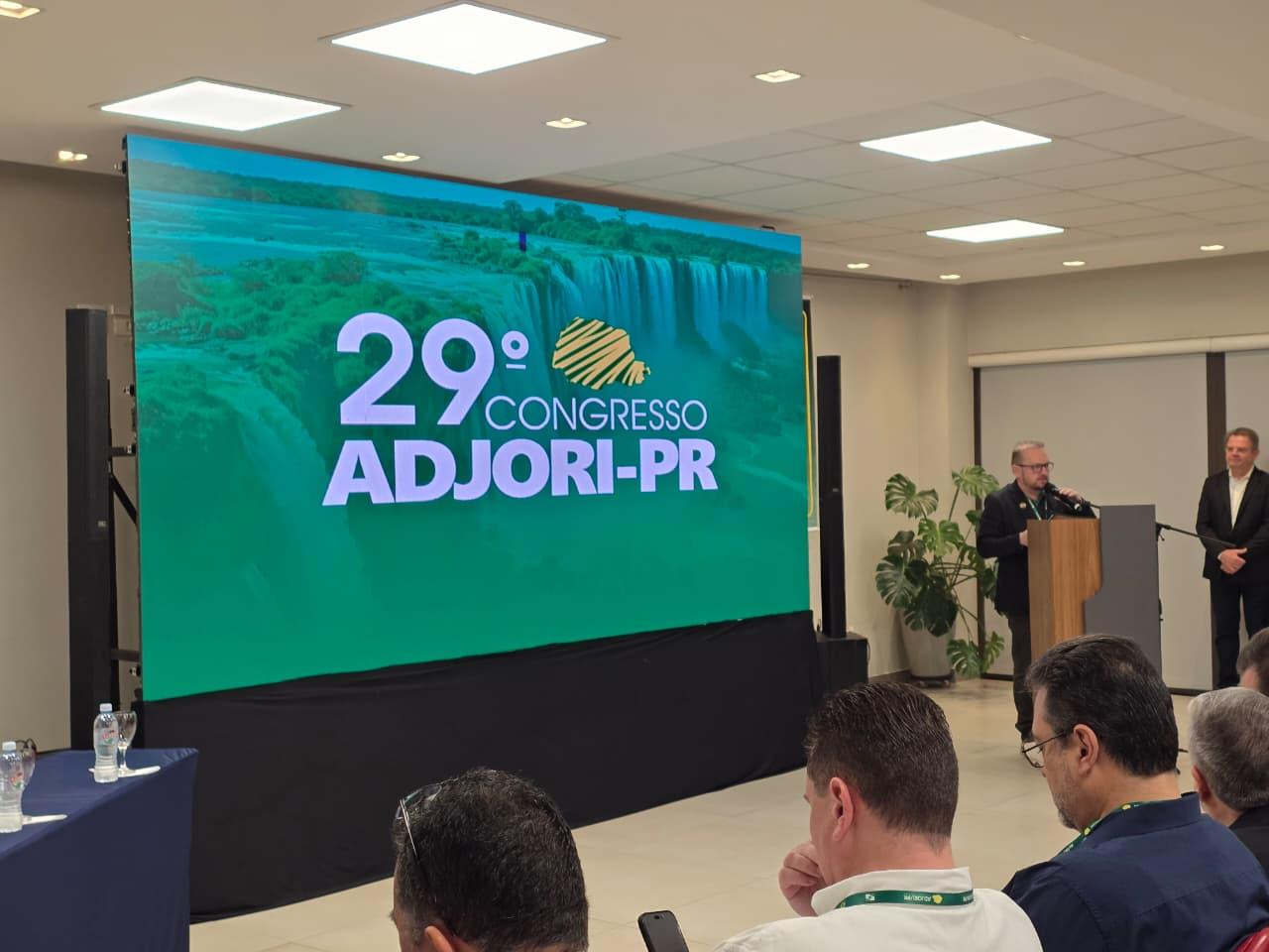 Congresso da Adjori-PR inicia programação de oficinas e palestras nesta segunda-feira (27)