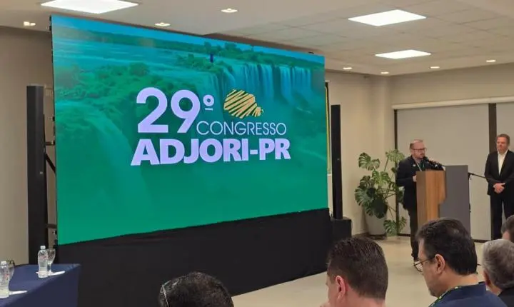 Congresso da Adjori-PR inicia programação de oficinas e palestras nesta segunda-feira (27)