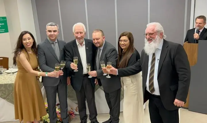 Jantar com a presença do vice-governador apresenta aos associados da Adjori a nova diretoria da entidade